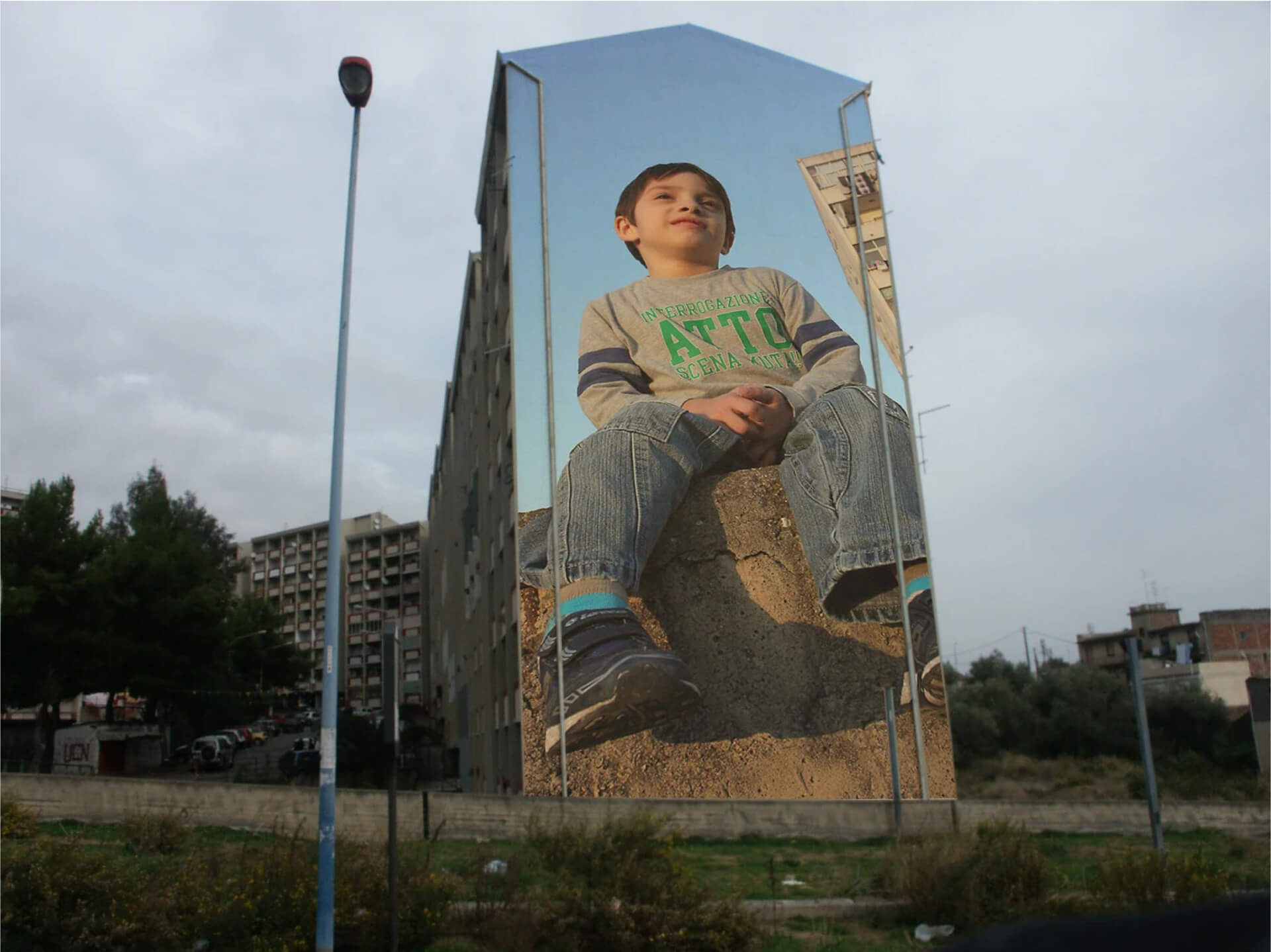 Gigantografie sulle facciate
